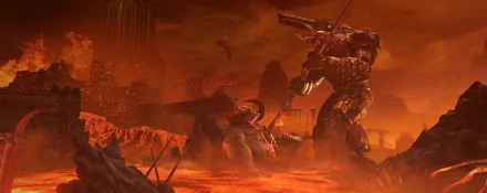 video game DOOM Eternal HD Desktop Wallpaper | Background Image