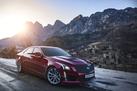 car Cadillac vehicle Cadillac CTS-V HD Desktop Wallpaper | Background Image