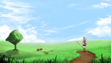 Rorolina Frixell Anime Atelier series HD Desktop Wallpaper | Background Image