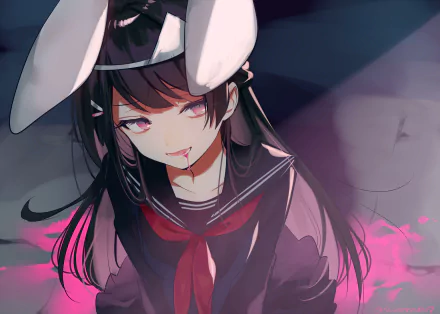Tsukino Mito Anime Virtual Youtuber HD Desktop Wallpaper | Background Image