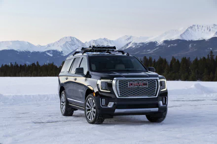 SUV black car car GMC vehicle GMC Yukon Denali HD Desktop Wallpaper | Background Image