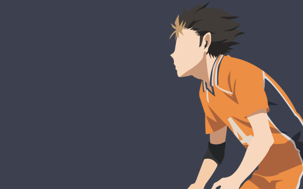 Anime Haikyu!! Yū Nishinoya Volleyball HD Wallpaper | Background Image