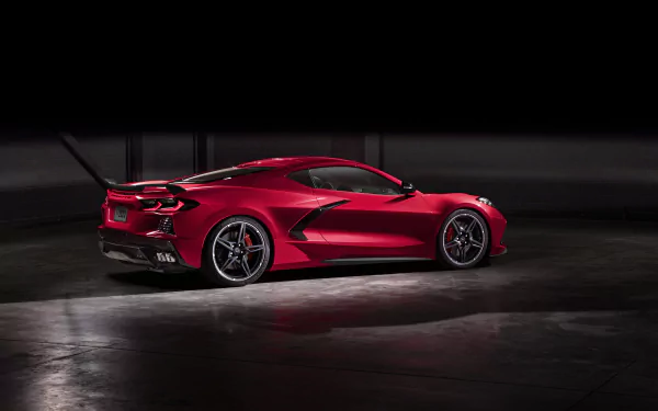 supercar car Chevrolet Chevrolet Corvette vehicle Chevrolet Corvette (C8) HD Desktop Wallpaper | Background Image