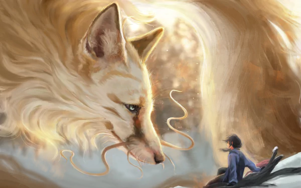 spirit fantasy fox HD Desktop Wallpaper | Background Image