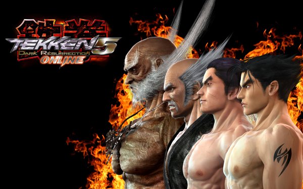 Video Game Tekken 5: Dark Resurrection Tekken Jinpachi Mishima Heihachi Mishima Kazuya Mishima Jin Kazama HD Wallpaper | Background Image