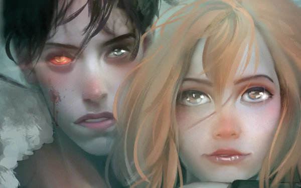 Yuuki Anzai Tsukasa Taira Anime Devils Line HD Desktop Wallpaper | Background Image