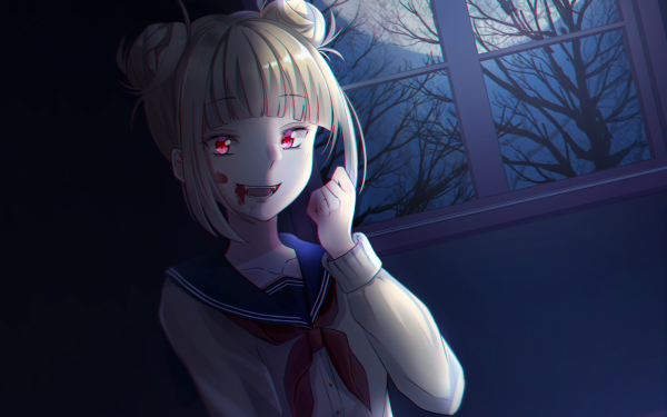 Anime My Hero Academia Himiko Toga Night Blood HD Wallpaper | Background Image