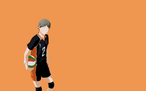 Kōshi Sugawara Anime Haikyū!! HD Desktop Wallpaper | Background Image