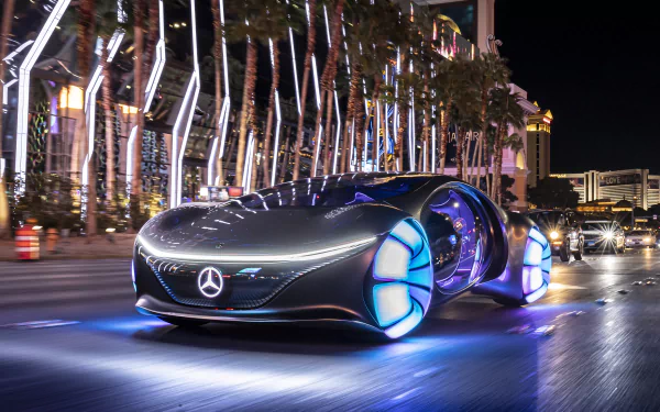 vehicle Mercedes-Benz Vision AVTR HD Desktop Wallpaper | Background Image