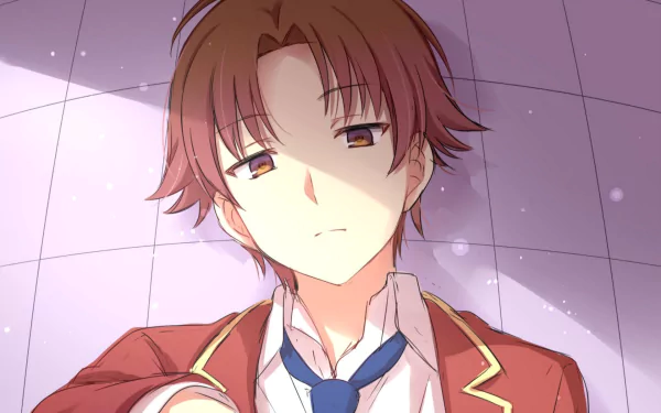 Kiyotaka Ayanokōji Anime Classroom of the Elite HD Desktop Wallpaper | Background Image