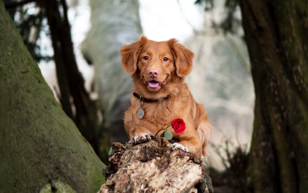 dog Animal nova scotia duck tolling retriever HD Desktop Wallpaper | Background Image