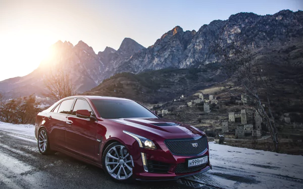 car Cadillac vehicle Cadillac CTS-V HD Desktop Wallpaper | Background Image