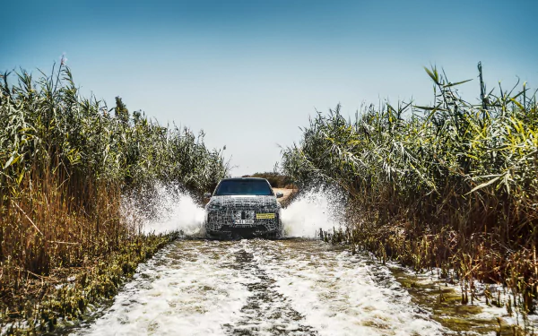 electric car SUV car BMW vehicle BMW iNext HD Desktop Wallpaper | Background Image