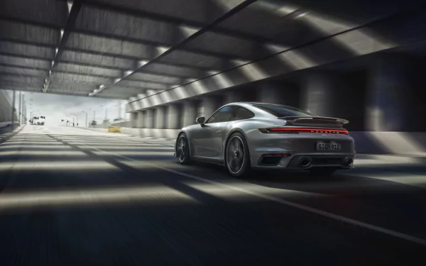 silver car car Porsche Porsche 911 Porsche 911 Turbo S vehicle Porsche 911 Turbo HD Desktop Wallpaper | Background Image