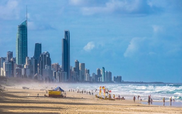Man Made Gold Coast Cities Australia HD Wallpaper | Background Image