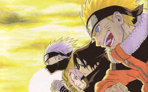 Anime Naruto Naruto Uzumaki Sasuke Uchiha Sakura Haruno Kakashi Hatake HD Wallpaper | Background Image