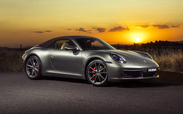 silver car car Porshe 911 Porsche vehicle Porsche 911 Carrera S HD Desktop Wallpaper | Background Image