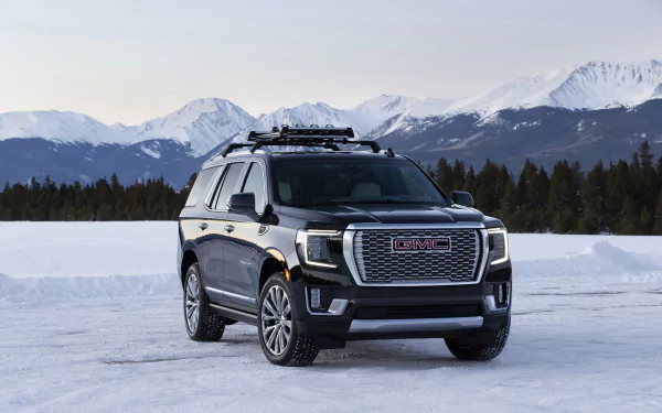 SUV black car car GMC vehicle GMC Yukon Denali HD Desktop Wallpaper | Background Image