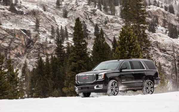 SUV black car car GMC vehicle GMC Yukon Denali HD Desktop Wallpaper | Background Image