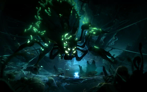video game Ori and the Will of the Wisps HD Desktop Wallpaper | Background Image