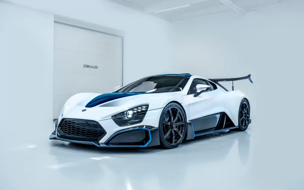 supercar white car car Zenvo vehicle Zenvo TSR-S HD Desktop Wallpaper | Background Image