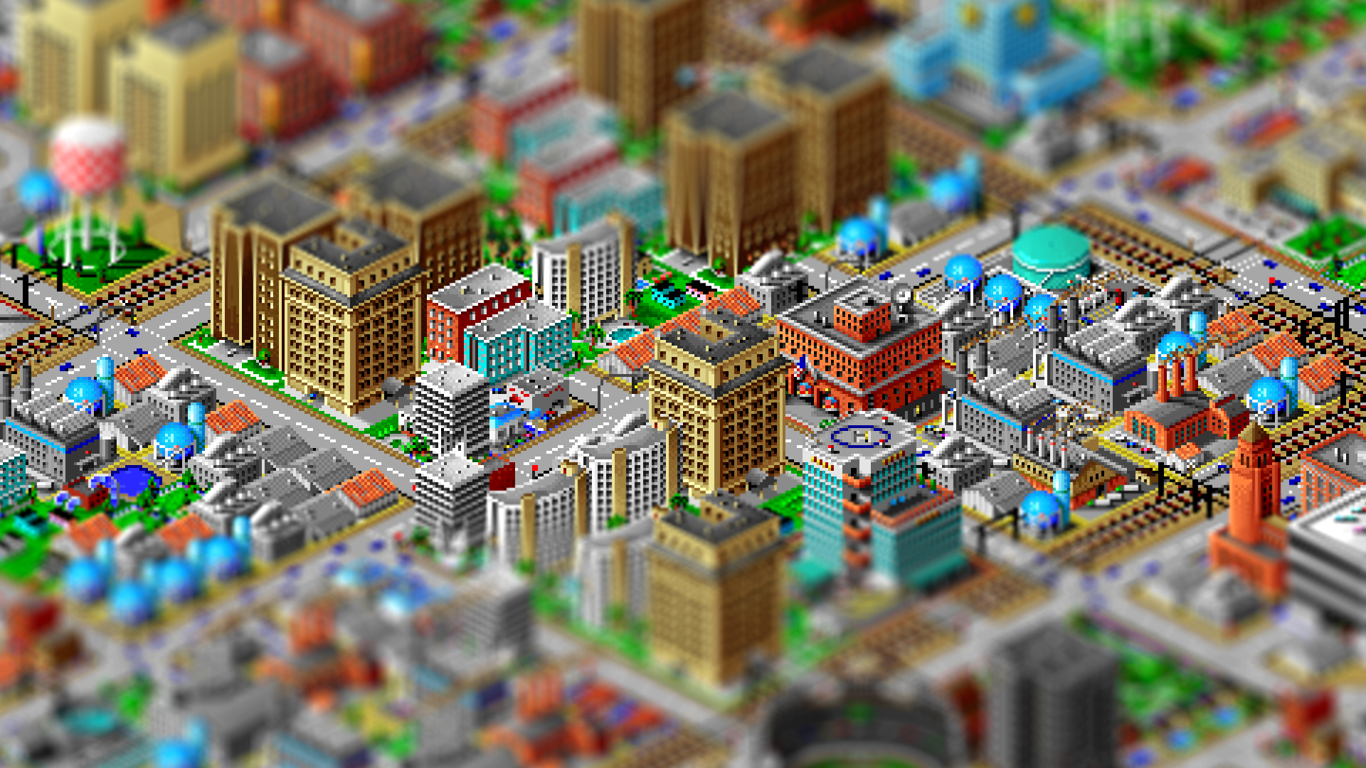 Video Game SimCity 2000 HD Wallpaper | Background Image