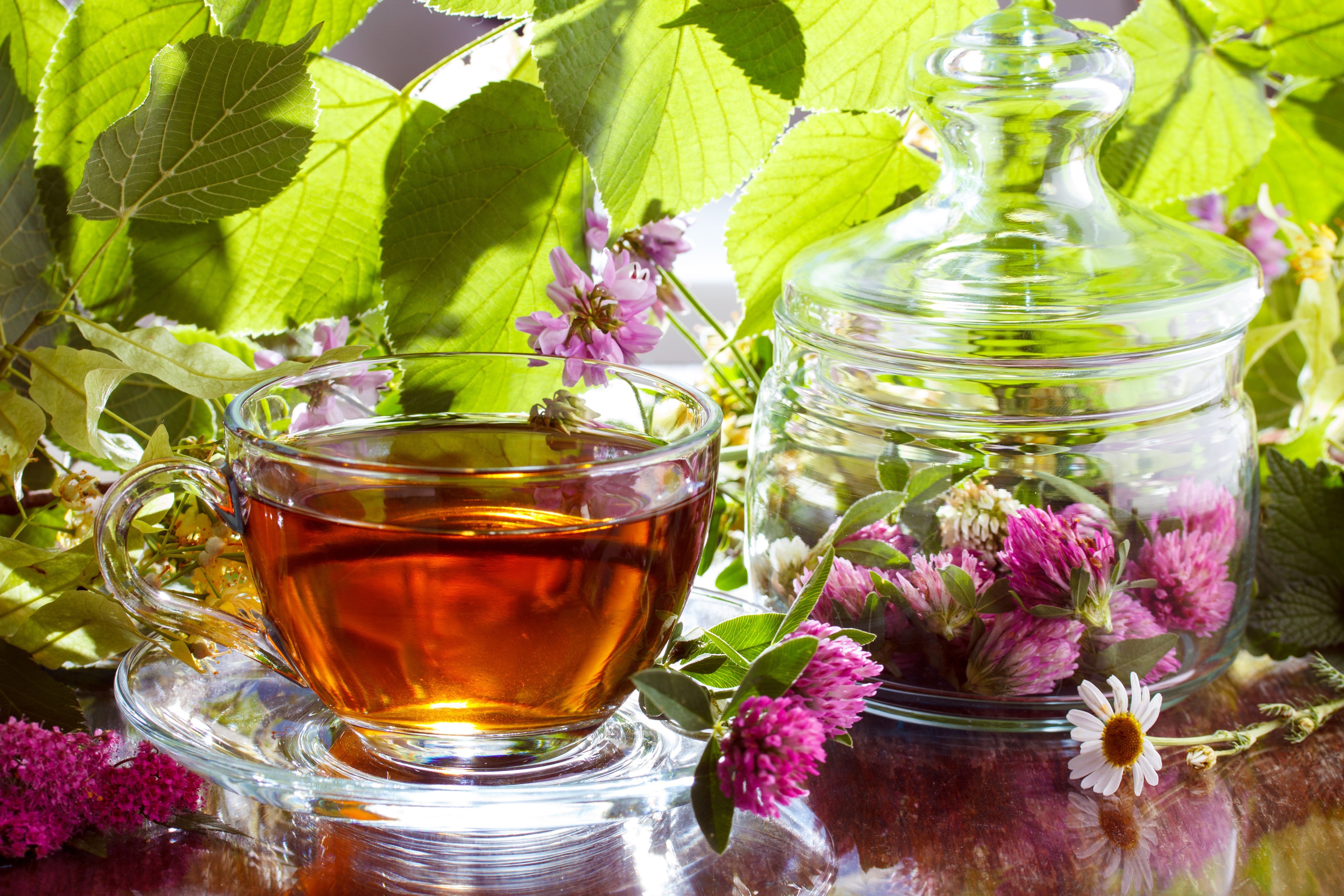 Flowering tea