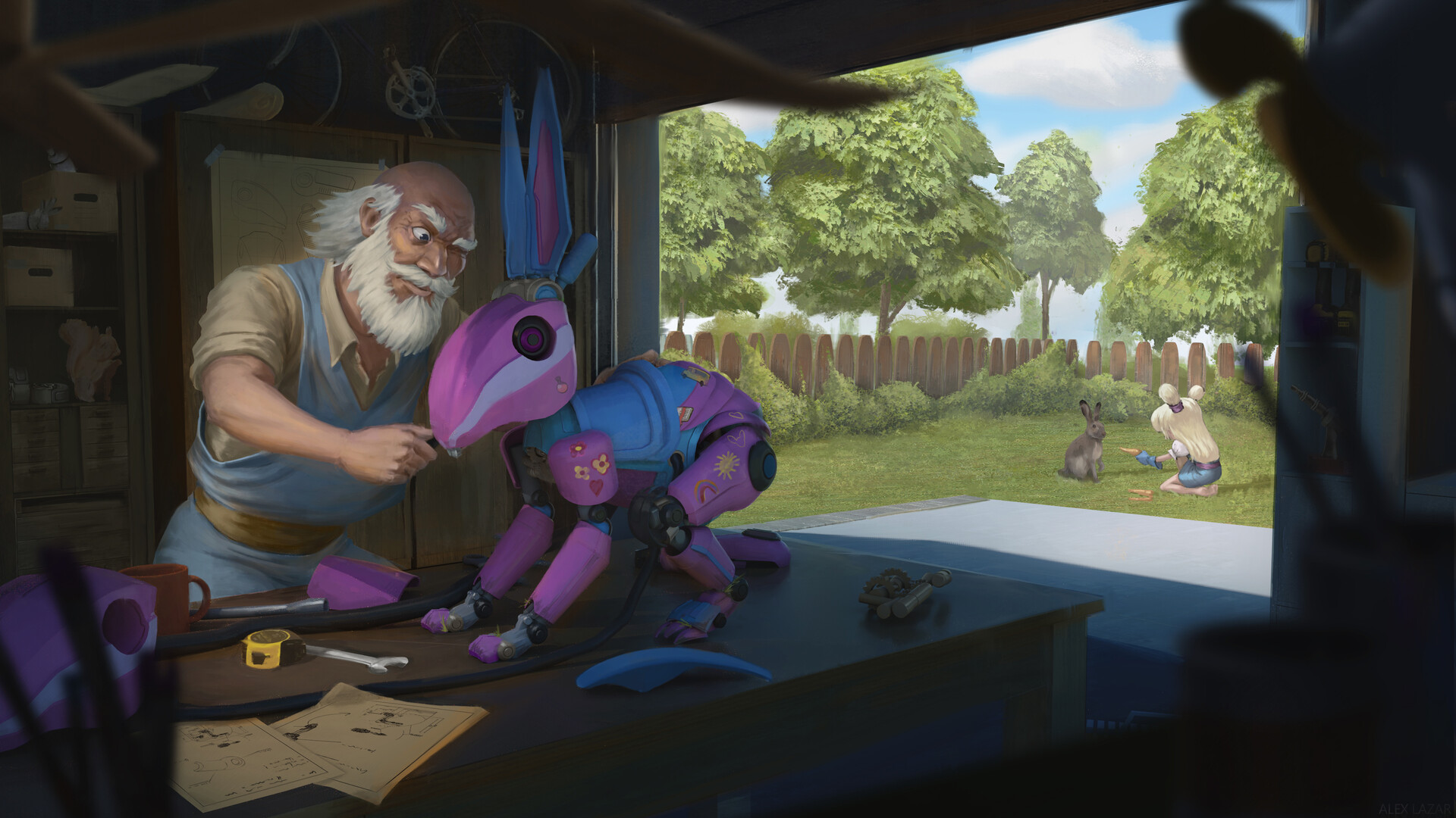 Gift from Grandpa by Alex Lazar