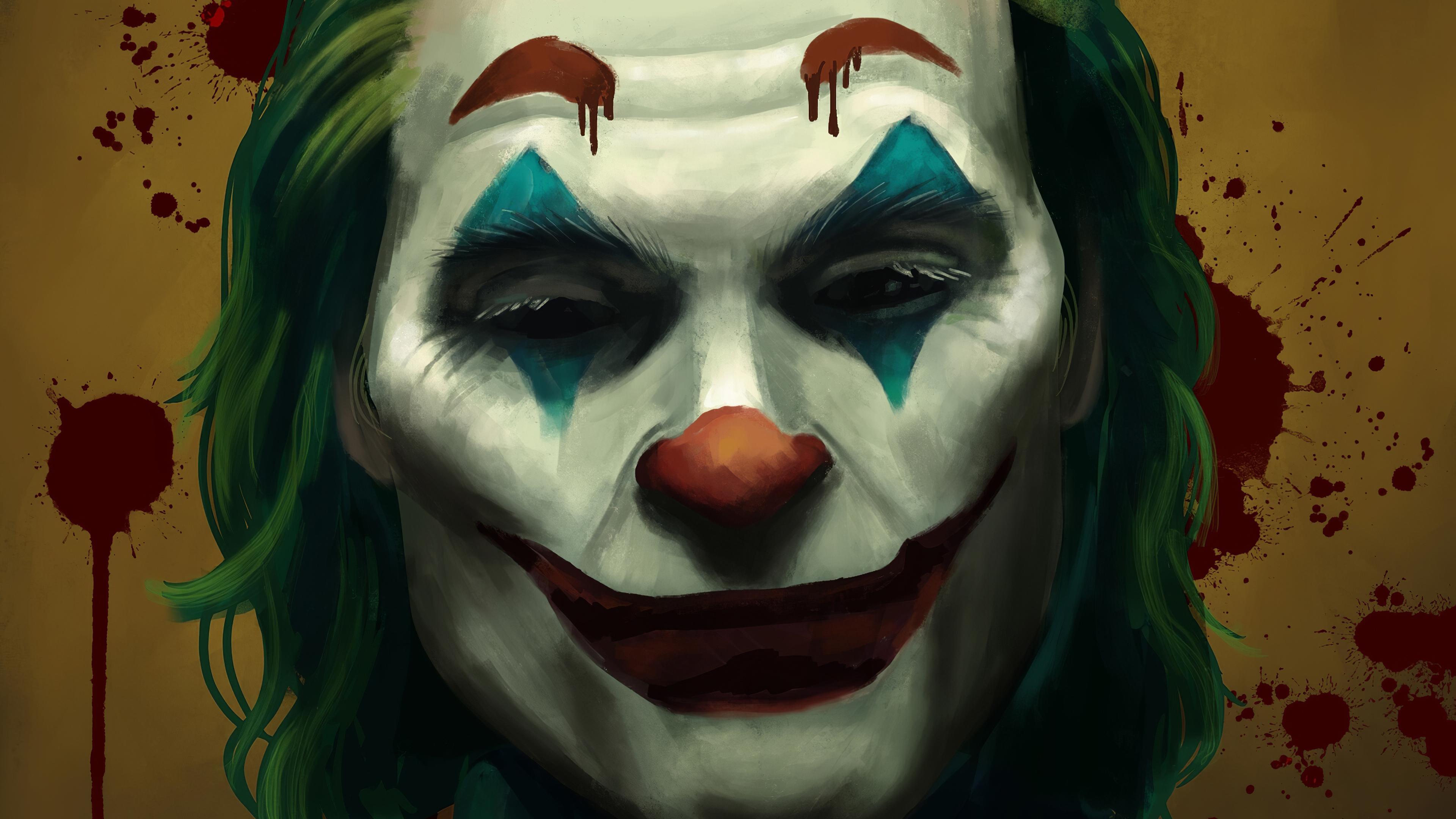 Joker 4k Ultra HD Wallpaper by Marina Gonçalves
