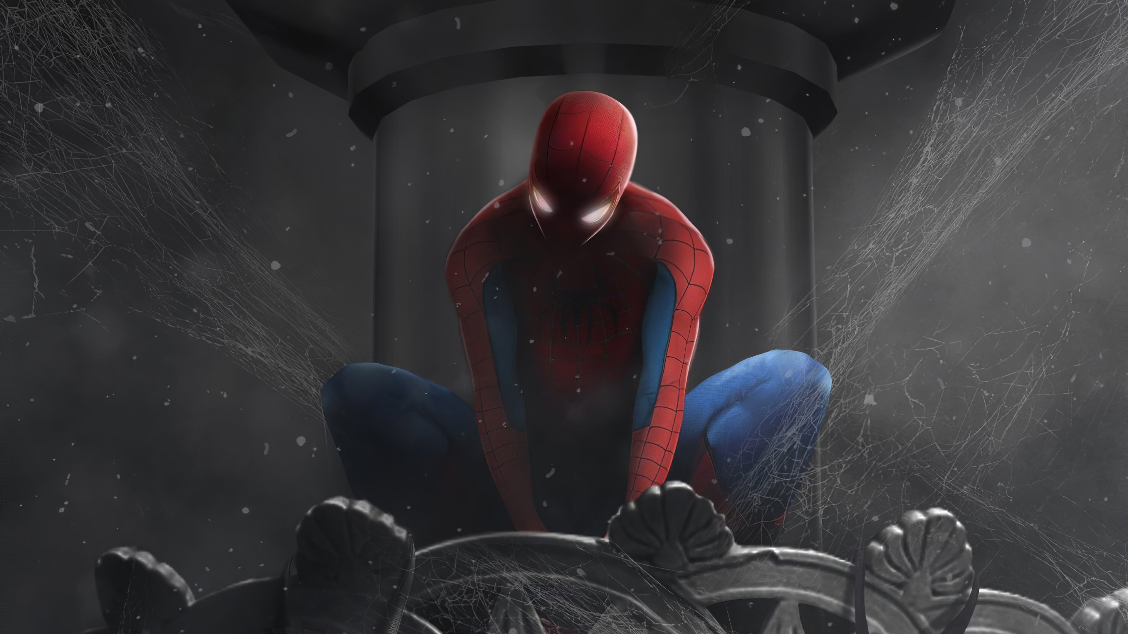 Download Comic Spider Man K Ultra HD Wallpaper By BossLogic