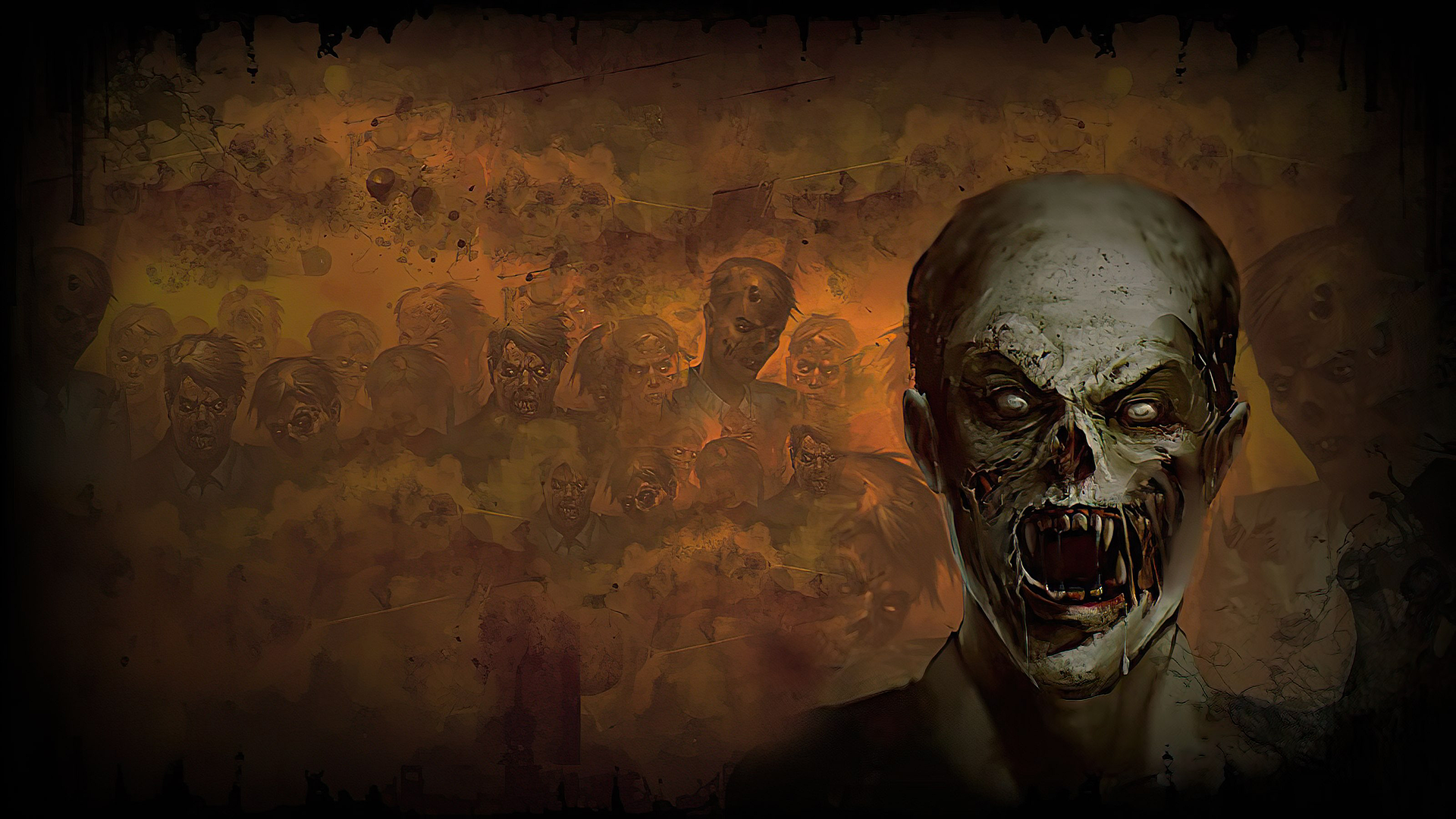 Video Game Zombie Shooter HD Wallpaper | Background Image