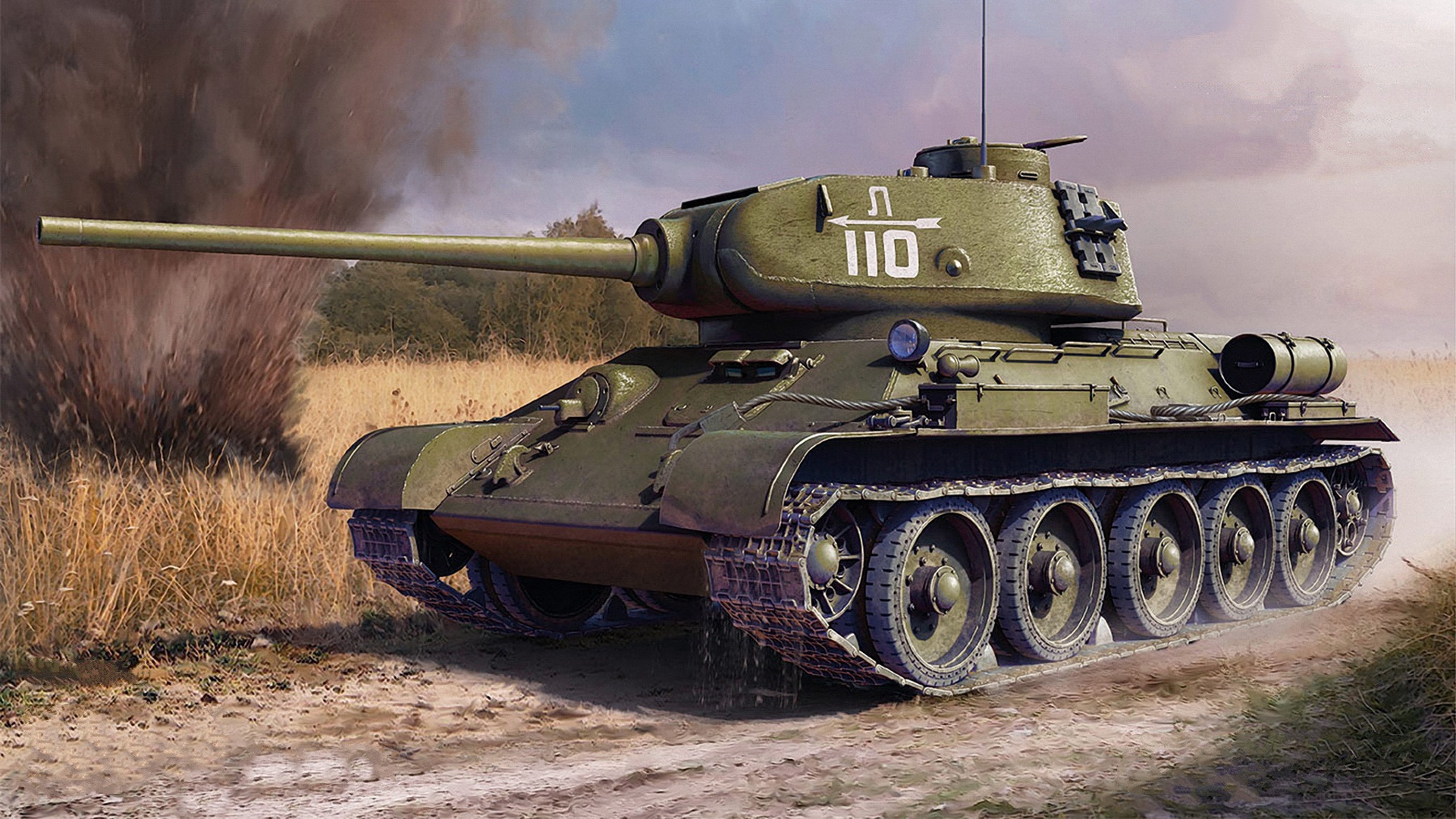 T-34 HD Wallpaper | Background Image | 1920x1080 | ID:1077460