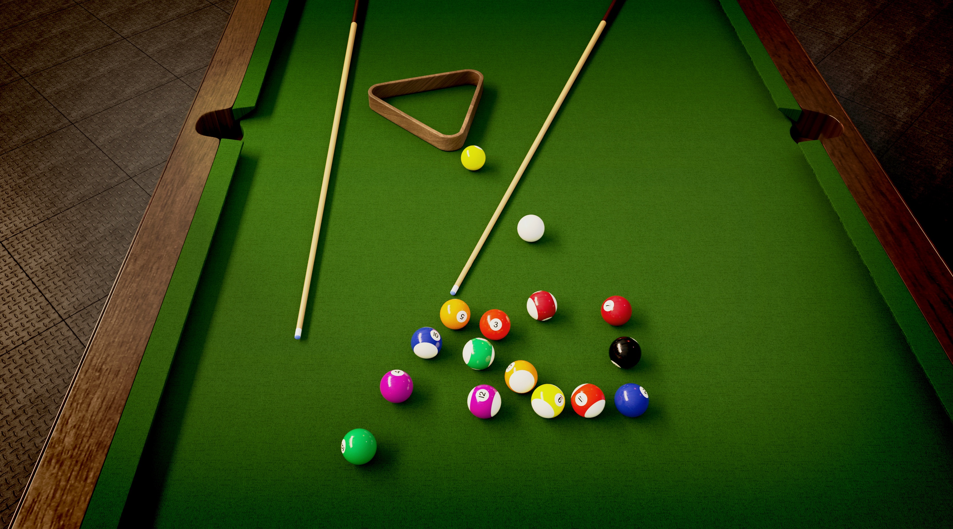 Pool Table by PIRO4D