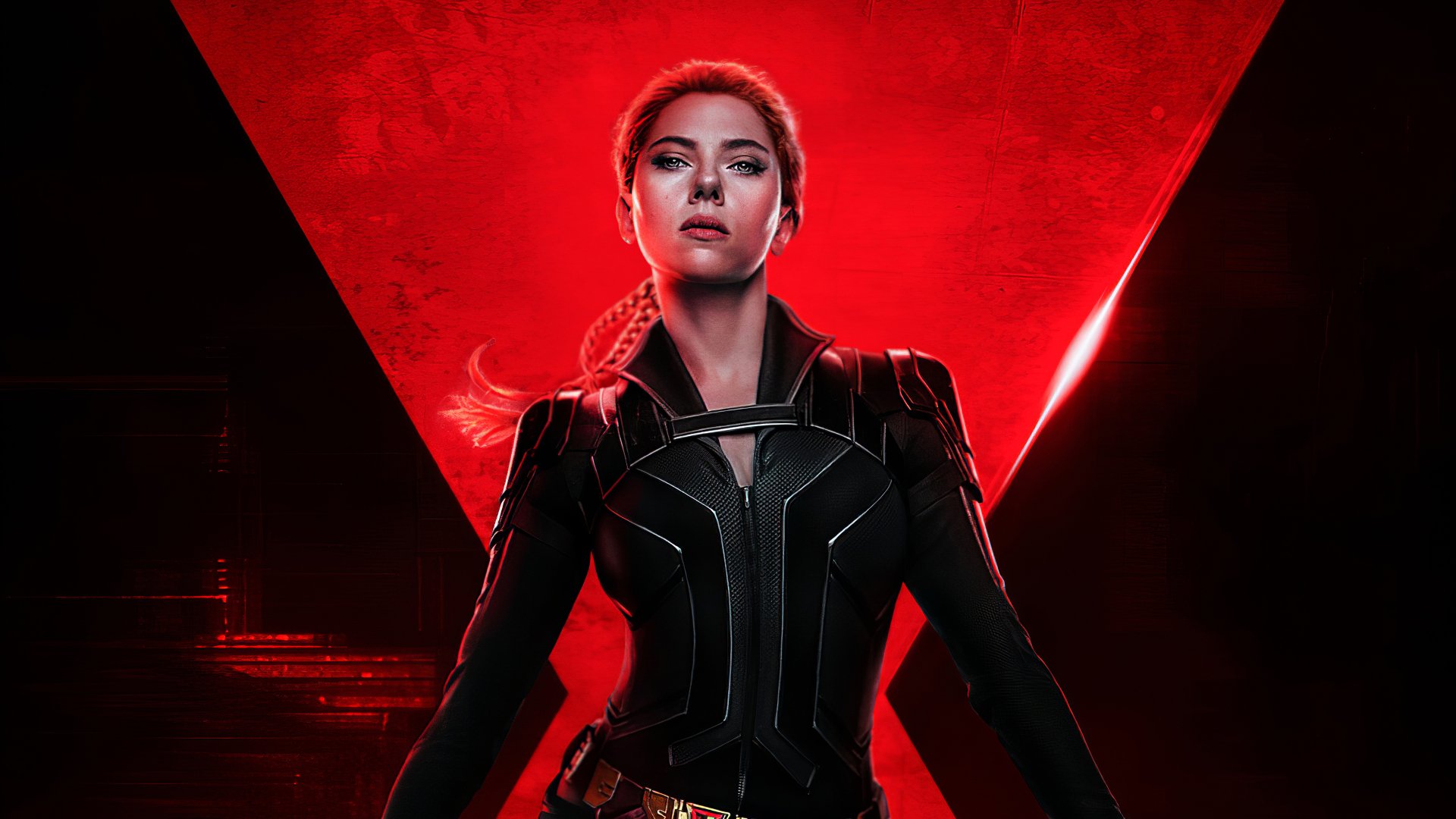 Scarlett Johansson 4k Black Widow Portrait