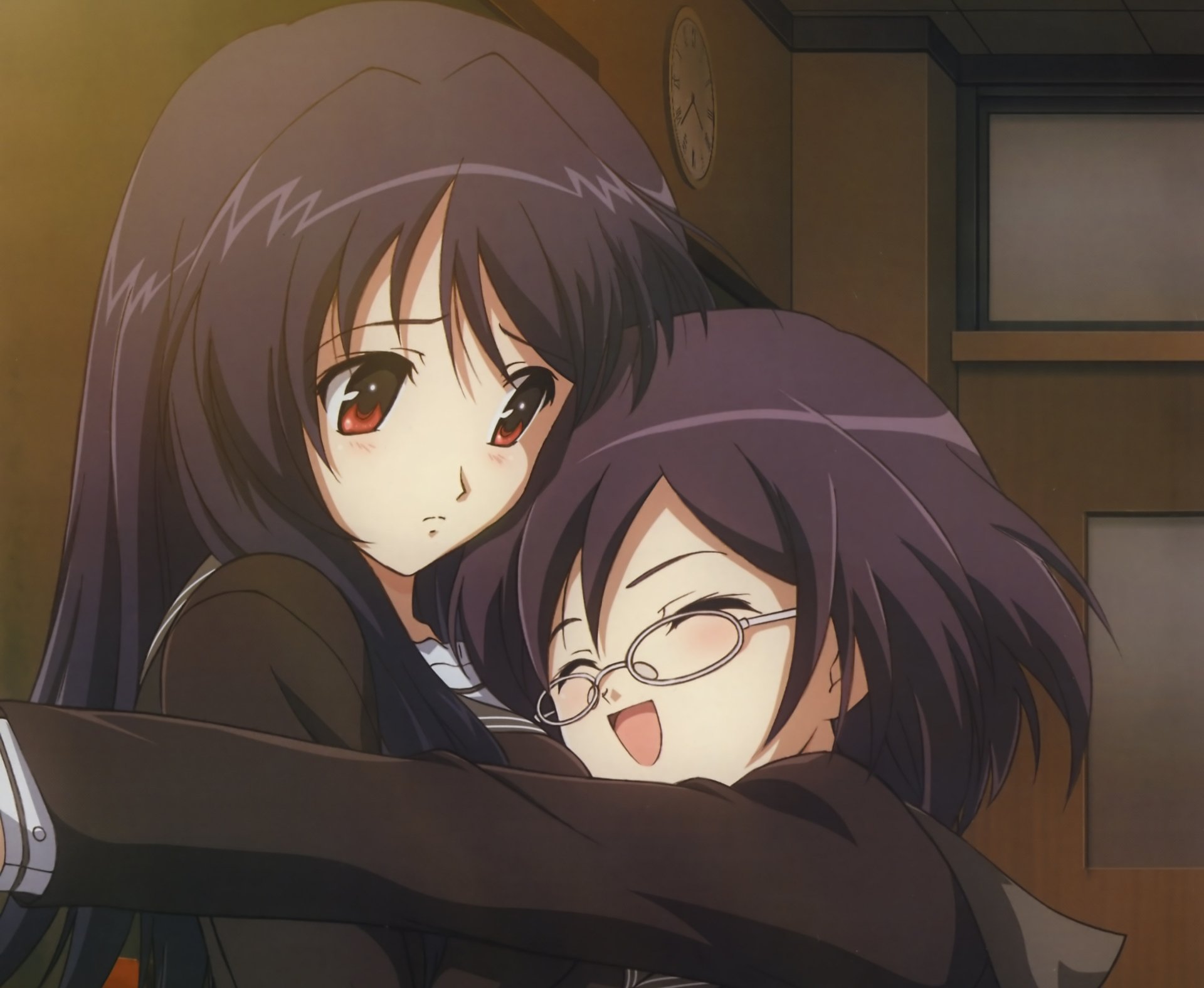 Download Aoi Oribe Nanaka Yatsushiro Anime Myself ; Yourself HD Wallpaper