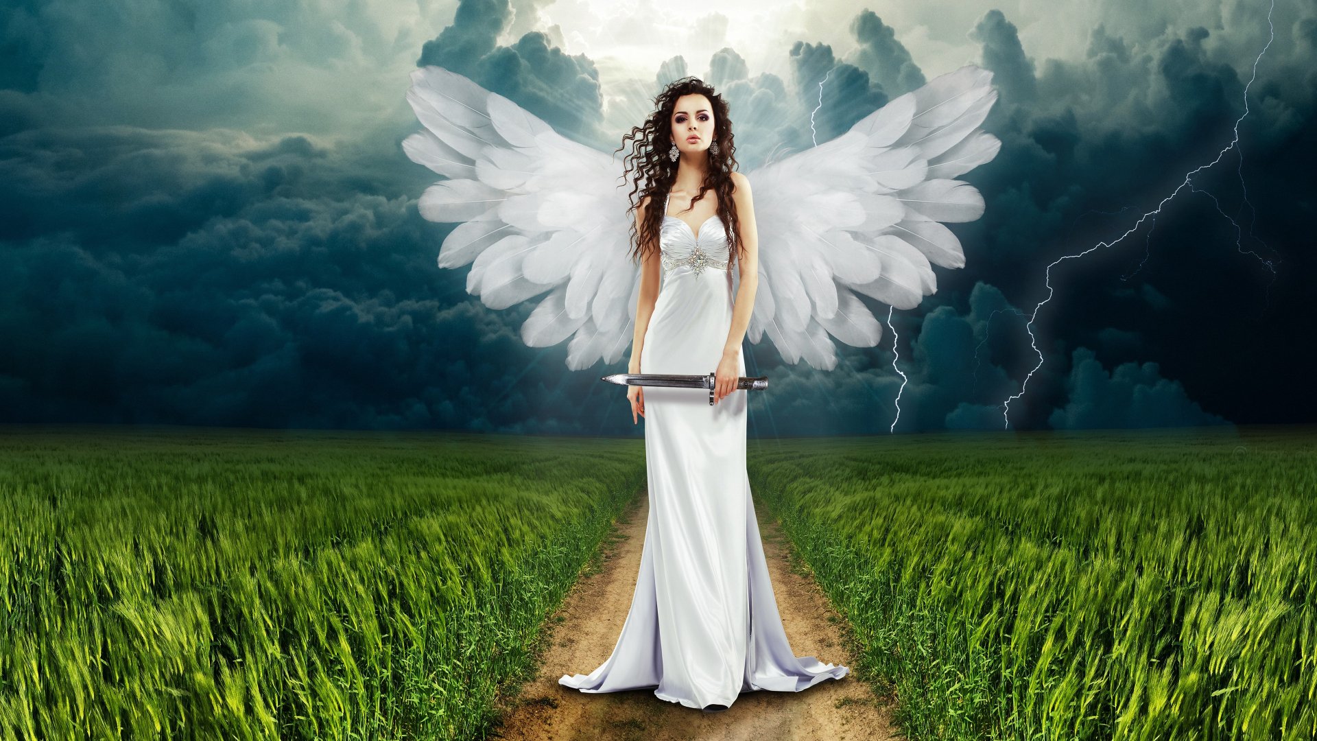 Download Fantasy Angel 4k Ultra HD Wallpaper | 3840x2160 | Wallpaper Abyss