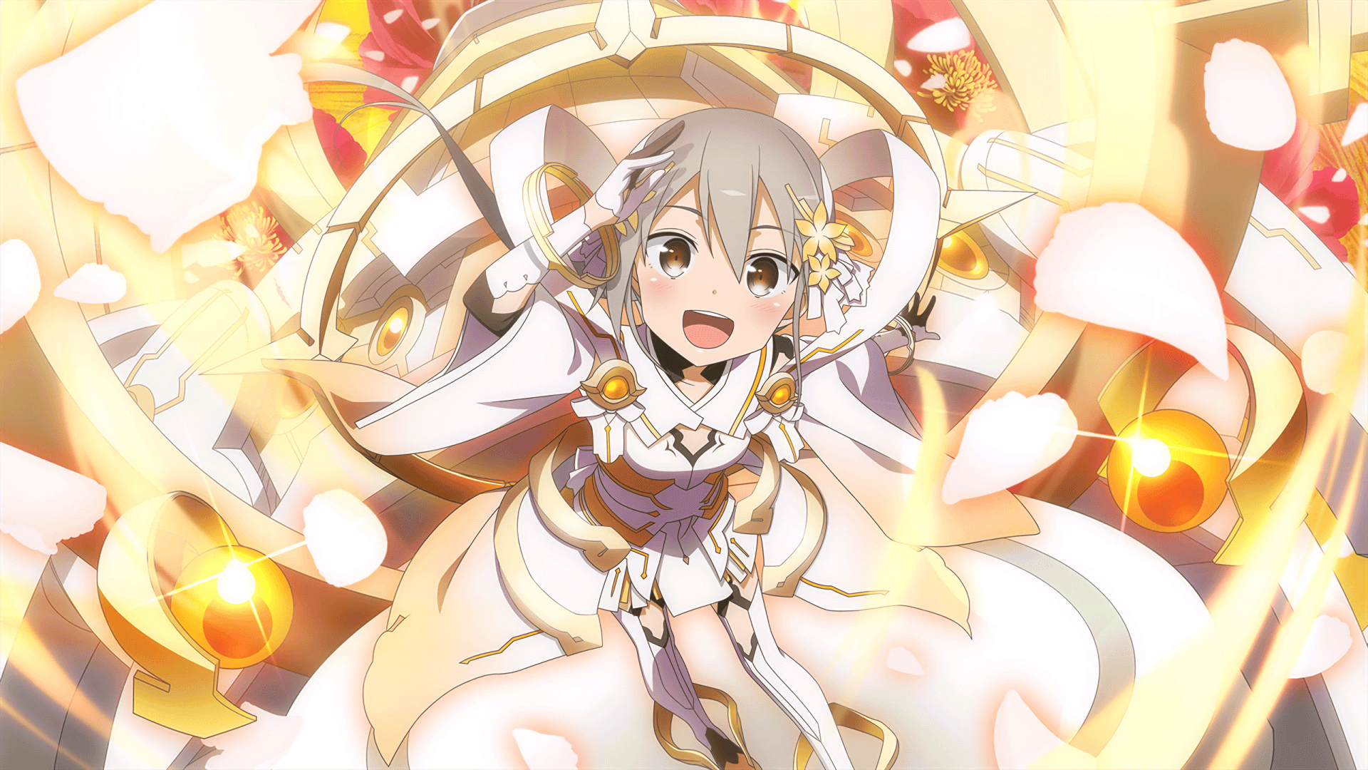 Download Minowa Gin Anime Yuki Yuna Is A Hero HD Wallpaper by Takahiro Sakai