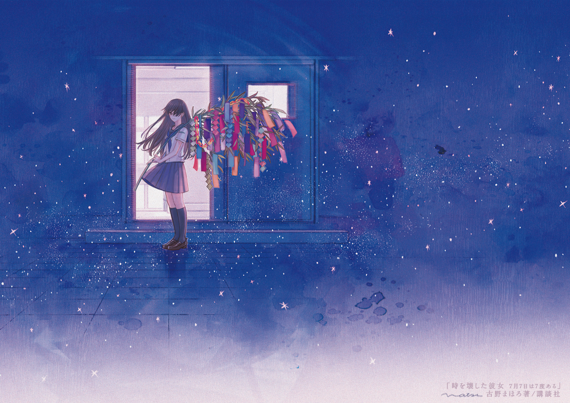 Download School Uniform Anime Original HD Wallpaper by 72desuyo