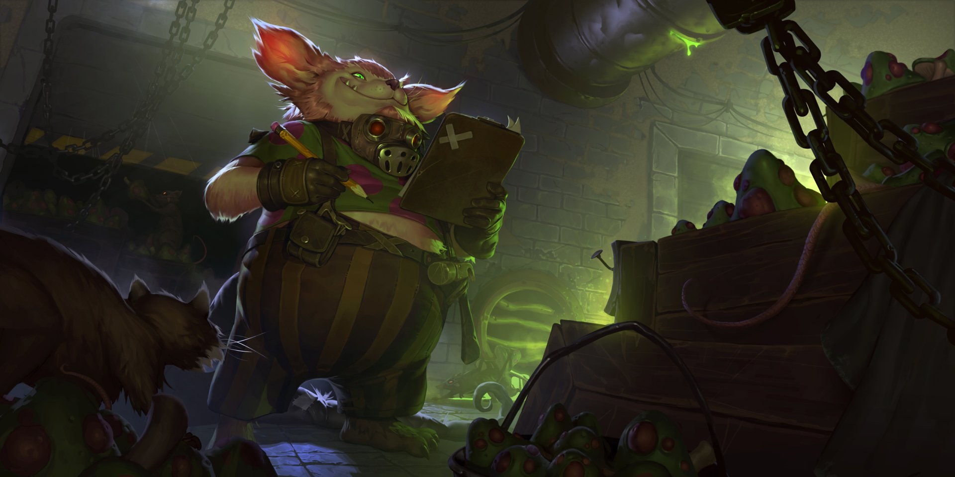 Download Yordle (League Of Legends) Video Game Legends Of Runeterra HD Wallpaper by Valentin Gloaguen