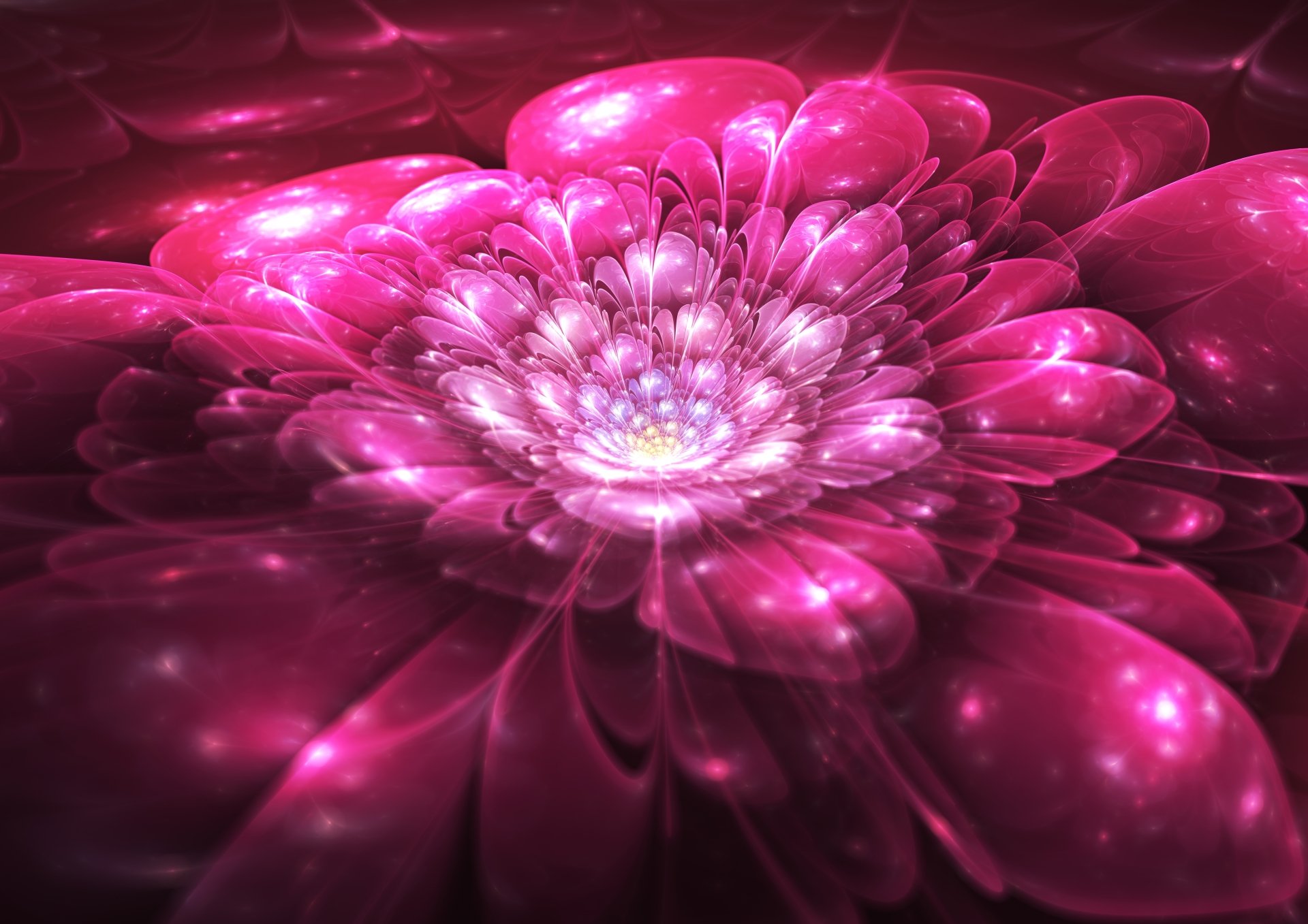 Download Pink Artistic Flower 4k Ultra HD Wallpaper