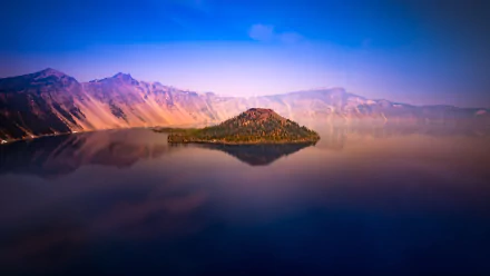 nature Crater Lake HD Desktop Wallpaper | Background Image