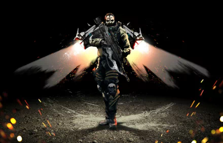 futuristic weapon Sci Fi warrior HD Desktop Wallpaper | Background Image