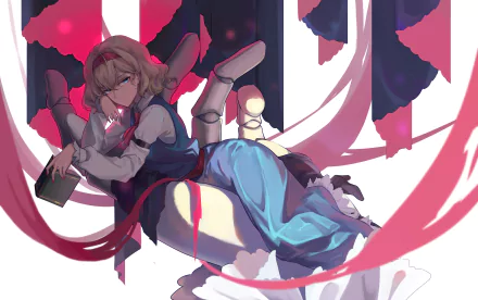 Alice Margatroid Anime Touhou HD Desktop Wallpaper | Background Image