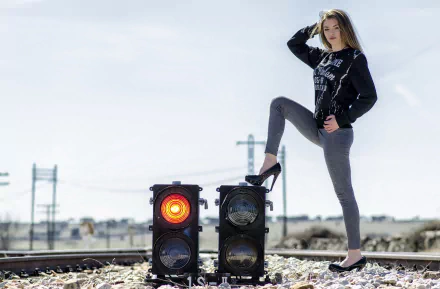 depth of field high heels brunette woman model HD Desktop Wallpaper | Background Image