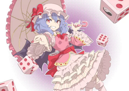 Remilia Scarlet Anime Touhou HD Desktop Wallpaper | Background Image
