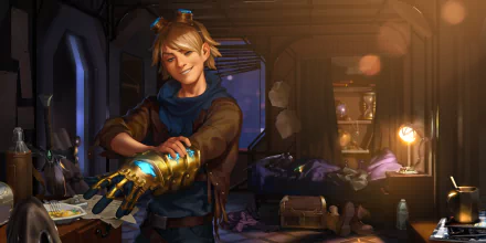 Ezreal (League Of Legends) video game Legends of Runeterra HD Desktop Wallpaper | Background Image