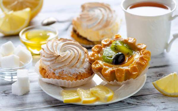 pastry tartlet still life food dessert HD Desktop Wallpaper | Background Image