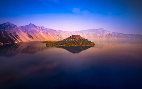 nature Crater Lake HD Desktop Wallpaper | Background Image