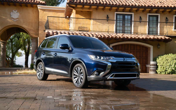 SUV car Mitsubishi vehicle Mitsubishi Outlander HD Desktop Wallpaper | Background Image