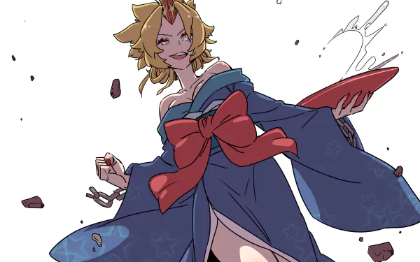 Yuugi Hoshiguma Anime Touhou HD Desktop Wallpaper | Background Image